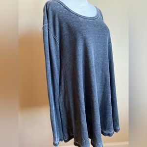 Urban outfitters thermal long sleeved tunic top